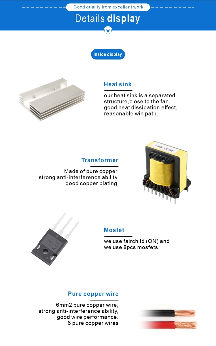 600W 48V Power Inverter Manufacturer off-Grid Solar System Solar Inverter Without Batteries