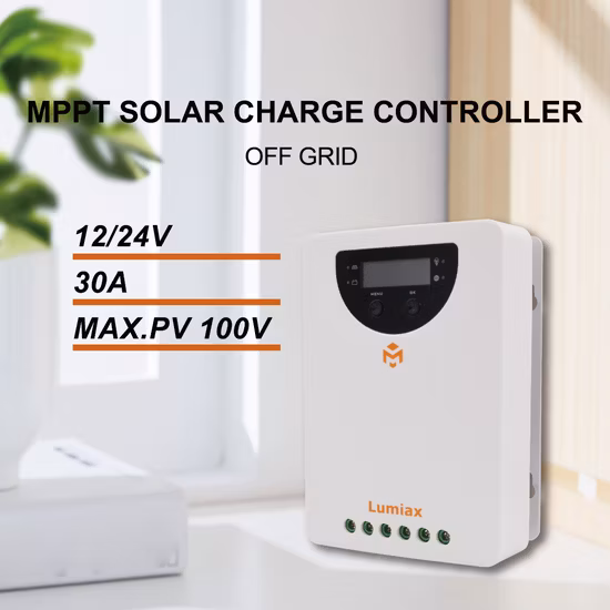 Regolatore solare 12V/24V/48V 30A Regolatore di carica del sistema solare MPPT